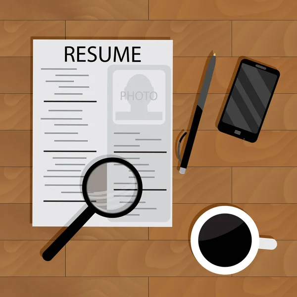 Embaucher pour un emploi — Image vectorielle