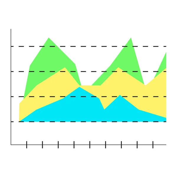 Vetor gráfico de camadas — Vetor de Stock