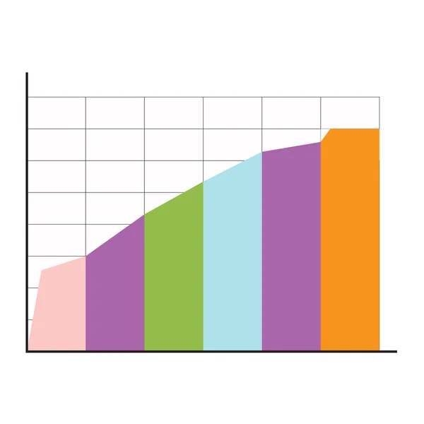 Info grafiek lagen — Stockvector