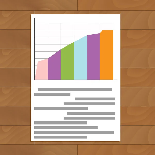 Vetor gráfico documental — Vetor de Stock