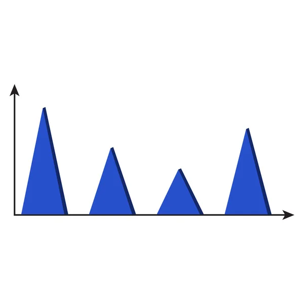 Trojúhelník infographic šablona — Stockový vektor