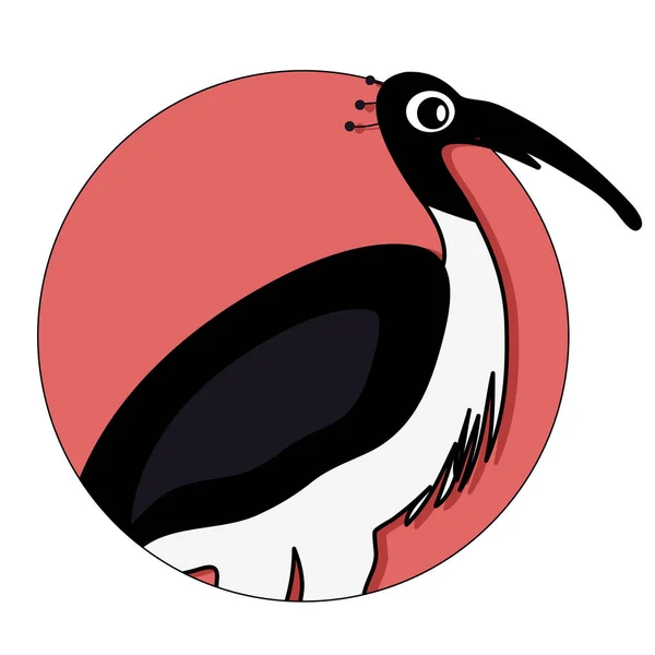 Ibis icône vecteur pour ui app — Image vectorielle