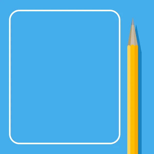 Banner för inlägg och mall med plats för text — Stock vektor