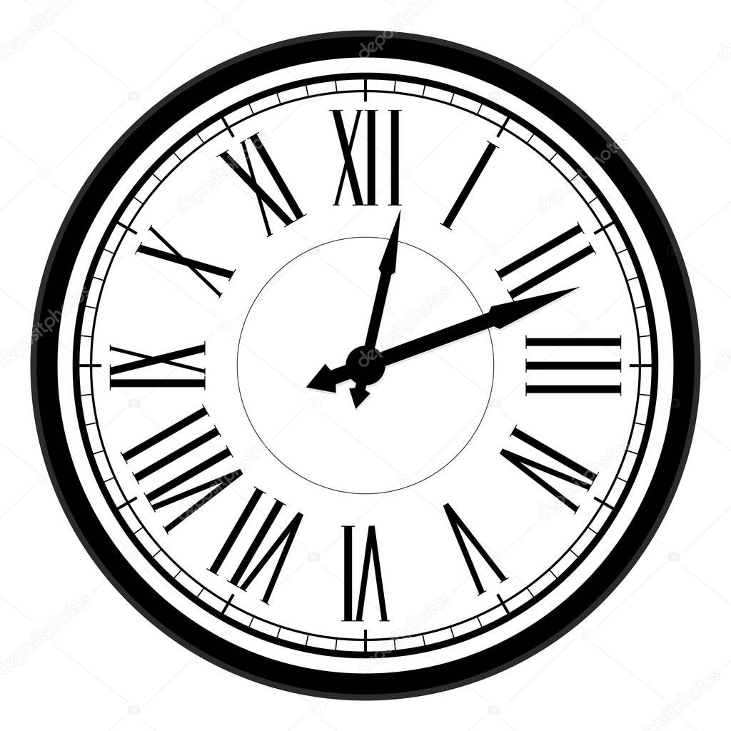 Reloj antiguo con numeros romanos new arrivals