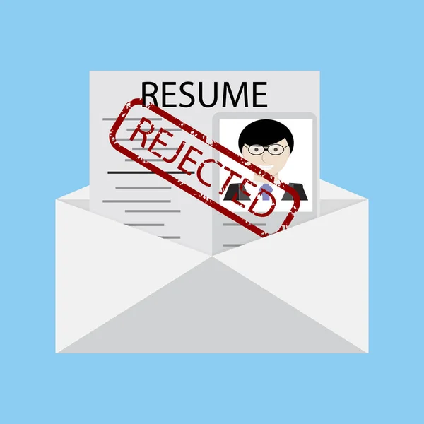 İşe değil. Mektup damgası ile