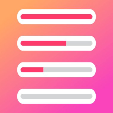 Hikayeler için sosyal kaydırma, ruh halini ve benzeri şeyleri belirten bir kaldıraç. Ağ sosyal, anket için vektör hikayesi ve fotoğraf arkaplanı, instagram hikayeleri uygulaması illüstrasyonla sorun