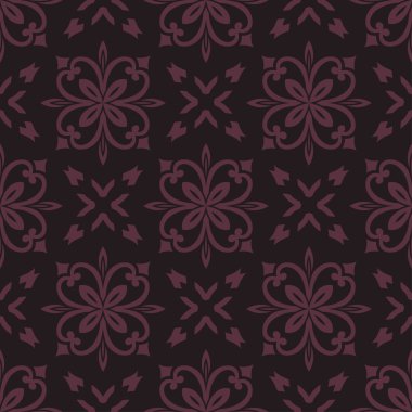 Eski vintage tarzı yaptı sorunsuz vektör desen tasarım