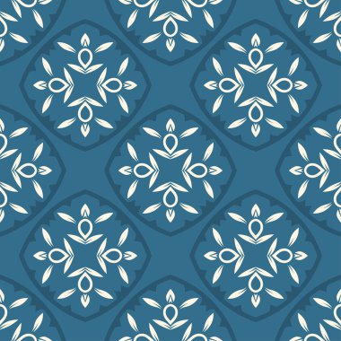 Eski vintage tarzı yaptı sorunsuz vektör desen tasarım