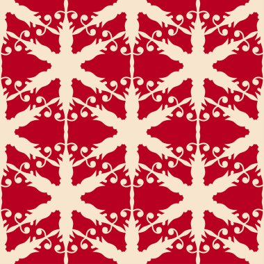 Eski vintage tarzı yaptı sorunsuz vektör desen tasarım