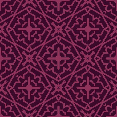 Eski vintage tarzı yaptı sorunsuz vektör desen tasarım