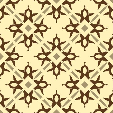 Eski vintage tarzı yaptı sorunsuz vektör desen tasarım