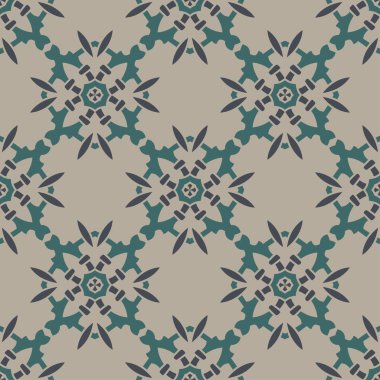 Eski vintage tarzı yaptı sorunsuz vektör desen tasarım