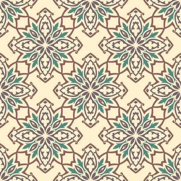 Seamless vector pattern design made in old vintage style — Stock vektor