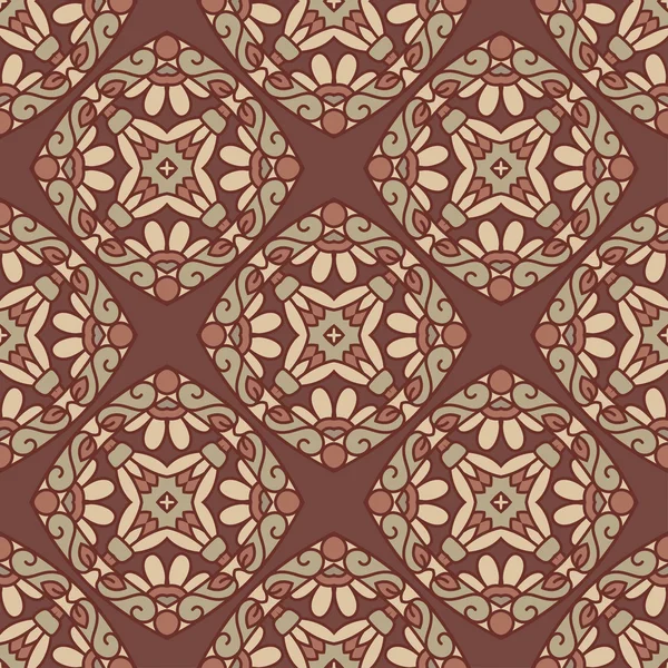 Seamless vector pattern design made in old vintage style — Stockový vektor