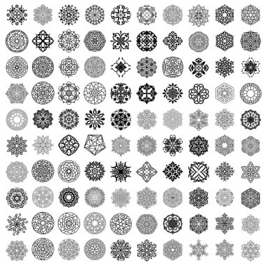 Mandala süsler paket