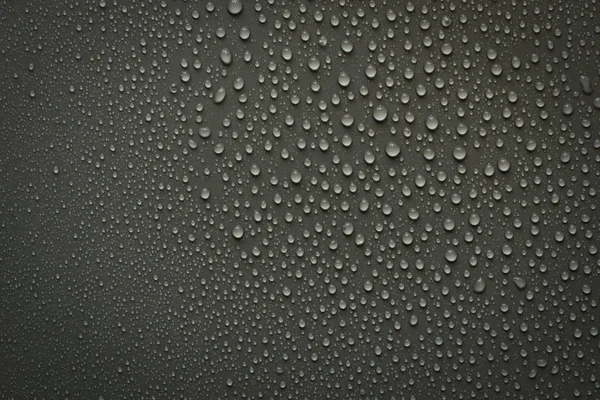 su siyah arka plan üzerine bırakır. Makro.