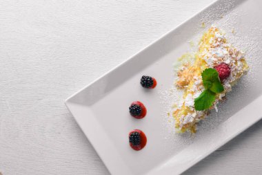 Kremalı pasta püresi