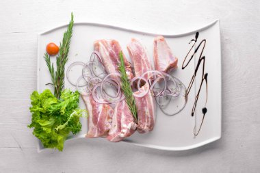 Ağız kaburga. Taze et. 