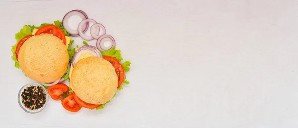 Hamburguesas con queso, carne — Foto de Stock