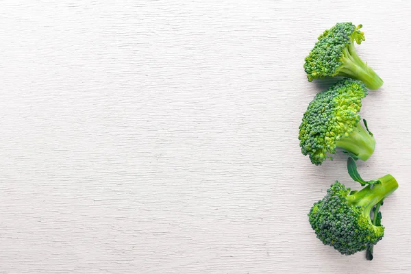Broccoli. Bovenaanzicht — Stockfoto
