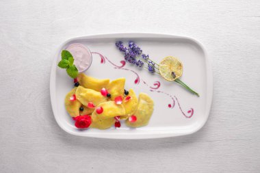 Köfte otlar ile. Ukrayna stili.