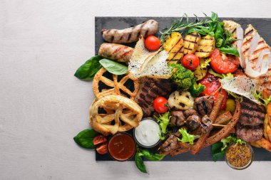 Çeşitli et ve soğuk meze