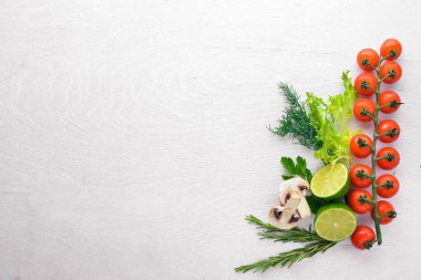 sebze ve kiraz domates