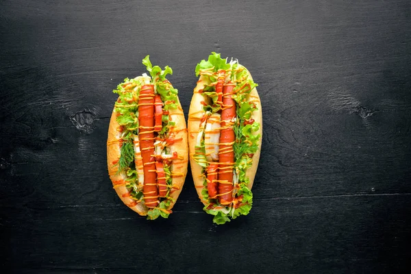 sosis ızgara sosis ile