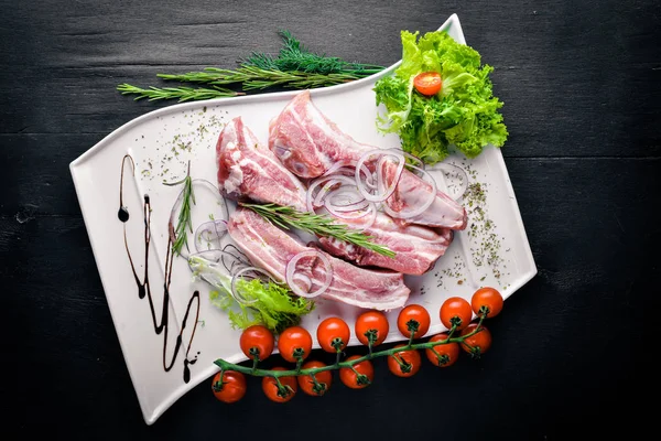 Ağız kaburga. Taze et. 