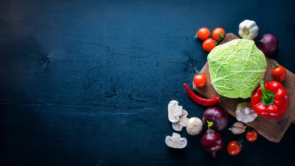 Taze sebze, biber, soğan