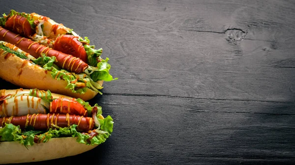 sosis ızgara sosis ile