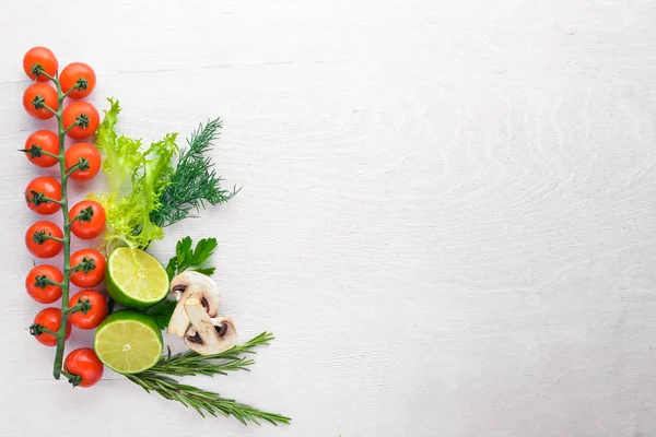 sebze ve kiraz domates