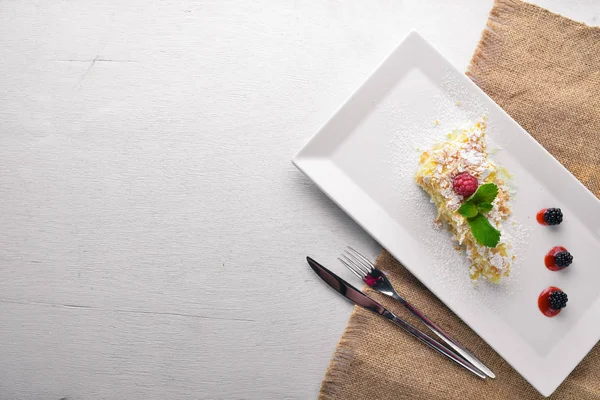 Kremalı pasta püresi