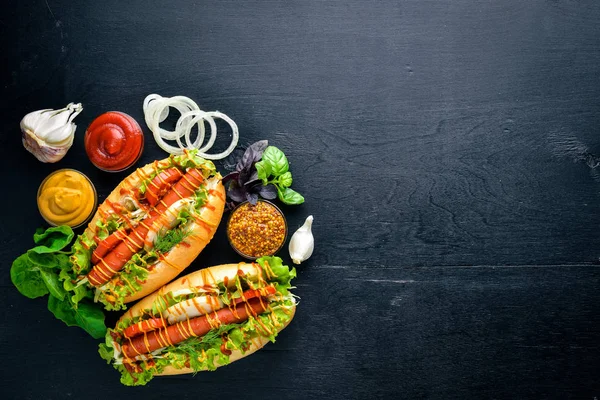 sosis ızgara sosis ile