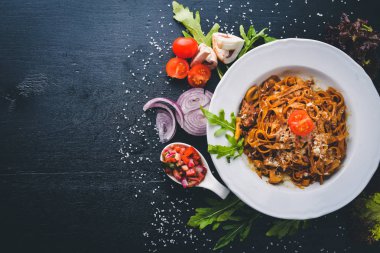 Kiraz domatesli makarna.