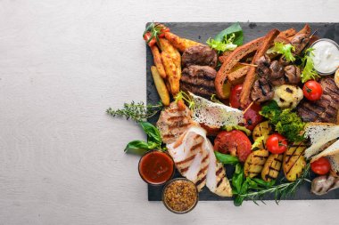 Çeşitli et ve soğuk meze