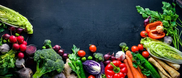 Büyük set organik gıda