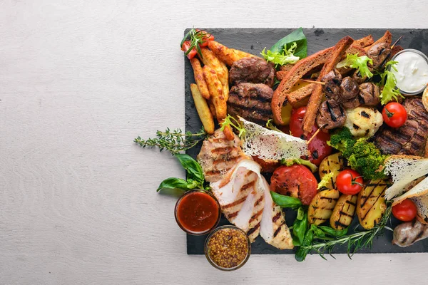 Çeşitli et ve soğuk meze