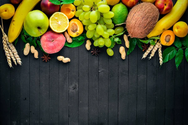 Gran juego de frutas frescas —  Fotos de Stock