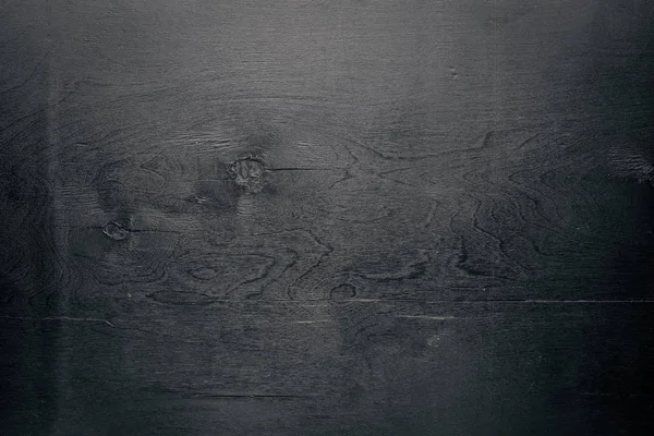 Siyah ahşap yapısal arka plan. Üstten Görünüm. Boş alan.