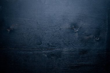 Siyah ahşap doku arka plan. Üstten Görünüm. Metin için boş alan.