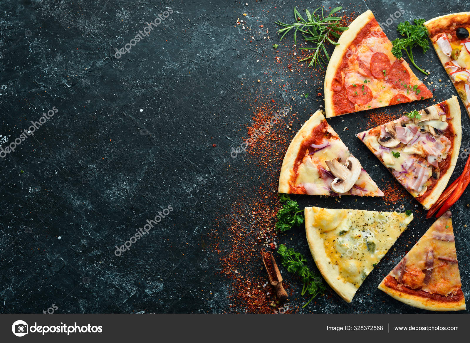 ассортимент пиццы в томато фото 75