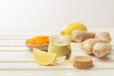 tuz, Kozmetik yağı, zencefil ve limon kozmetik, hazırlama 