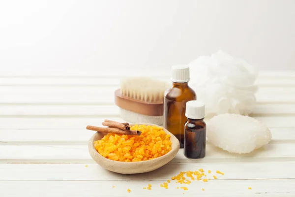 Aceite cosmético para baños y saunas —  Fotos de Stock
