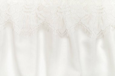 Beyaz doku elbise arka plan