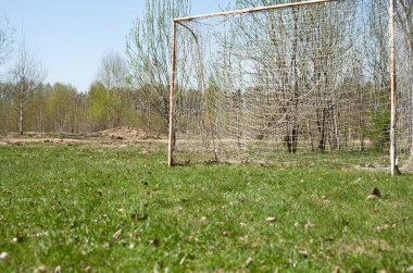 Çim yeşil alan futbol gol