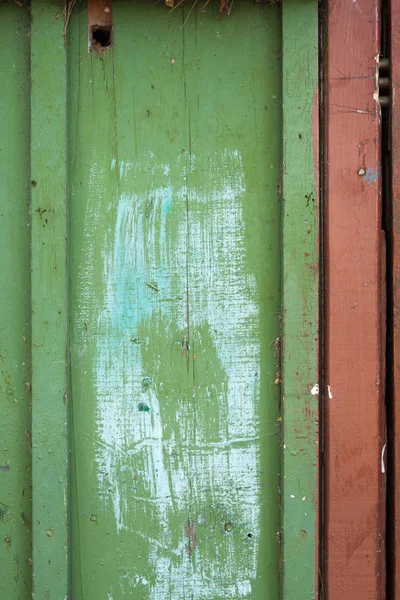 Зеленая доска с белой краской — стоковое фото