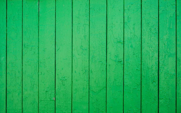 Tavole vecchie dipinte di verde. Posto per testo . — Foto Stock