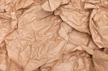 Background texture crumpled wrapping paper sheets