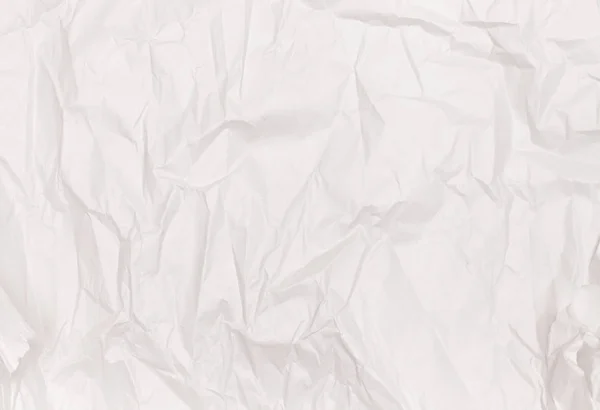 Фон текстуры смятой белой бумаги — стоковое фото